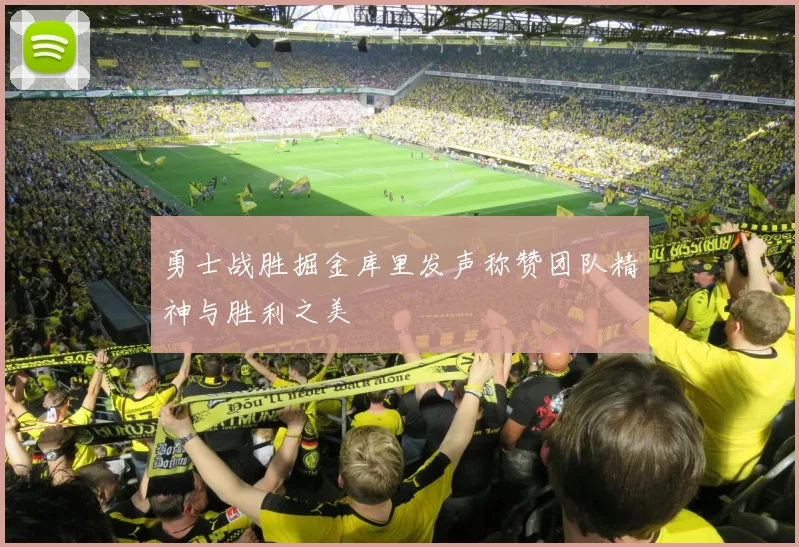 勇士战胜掘金库里发声称赞团队精神与胜利之美