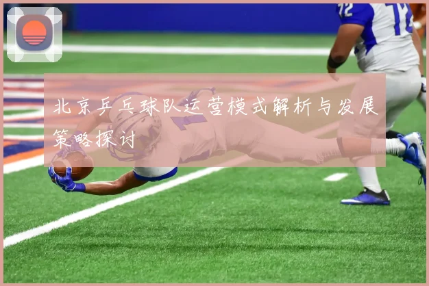 北京乒乓球队运营模式解析与发展策略探讨